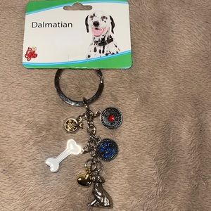 Dalmatian keychain (NEW)